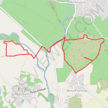 Itinéraire La colline des Gardies, distance, dénivelé, altitude, carte, profil, trace GPS