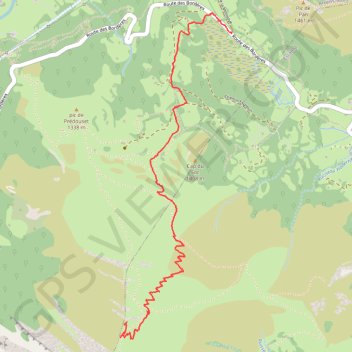 Itinéraire L'Omi Agut, distance, dénivelé, altitude, carte, profil, trace GPS