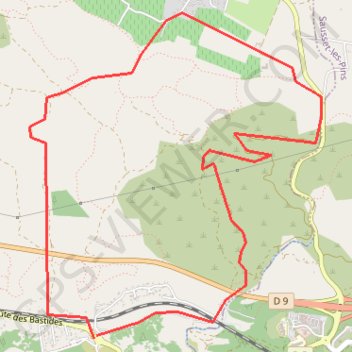 Itinéraire Cote bleue, distance, dénivelé, altitude, carte, profil, trace GPS
