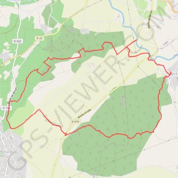 Itinéraire Les Capitelles de Sagriès, distance, dénivelé, altitude, carte, profil, trace GPS