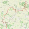 Itinéraire TCH J4V 47kmTusson Rouillac, distance, dénivelé, altitude, carte, profil, trace GPS