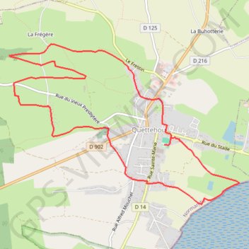 Itinéraire 1 - VDSC Trail Marche 10km, distance, dénivelé, altitude, carte, profil, trace GPS