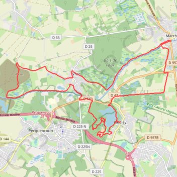 Itinéraire Pays vert, pays noir, distance, dénivelé, altitude, carte, profil, trace GPS