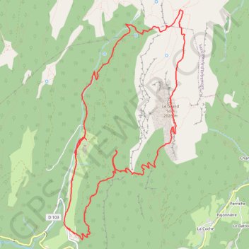 Itinéraire Le Grand Som par le pas de la suiffière, distance, dénivelé, altitude, carte, profil, trace GPS