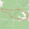 Itinéraire Brocas - Boucle de Champoou, distance, dénivelé, altitude, carte, profil, trace GPS