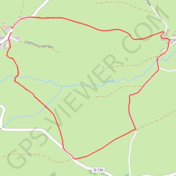 Itinéraire Notre Dame de la Pitié - Le Ché, distance, dénivelé, altitude, carte, profil, trace GPS