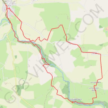 Itinéraire Brece14,5, distance, dénivelé, altitude, carte, profil, trace GPS