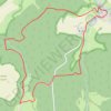 Itinéraire La Tufière d'Amorey - Auberive, distance, dénivelé, altitude, carte, profil, trace GPS