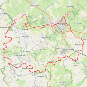 Itinéraire 3 - 55_km_lrda_2024, distance, dénivelé, altitude, carte, profil, trace GPS