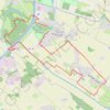 Itinéraire Circuit d'Houplin Ancoisne par le parc de Santes, distance, dénivelé, altitude, carte, profil, trace GPS