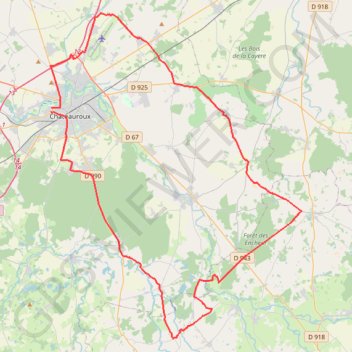 Itinéraire KSBcyclo2022-85km, distance, dénivelé, altitude, carte, profil, trace GPS