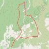 Itinéraire Le puits des Cayères, distance, dénivelé, altitude, carte, profil, trace GPS