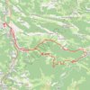 Itinéraire Col de la Lauze, distance, dénivelé, altitude, carte, profil, trace GPS