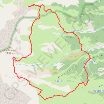 Itinéraire Belvedere des 3 refuges et lac de Puy Aillaud, distance, dénivelé, altitude, carte, profil, trace GPS