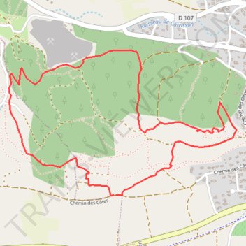 Itinéraire Roc de Gachone, 30420 Calvisso, distance, dénivelé, altitude, carte, profil, trace GPS