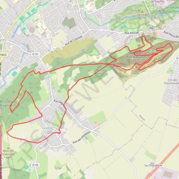 Itinéraire Ligne 1, distance, dénivelé, altitude, carte, profil, trace GPS