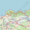 Itinéraire Pasaia Saint-Sébastien par le Mont Ulia, distance, dénivelé, altitude, carte, profil, trace GPS