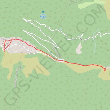 Itinéraire Le Cairn 2000 par les crêtes de Lure, distance, dénivelé, altitude, carte, profil, trace GPS