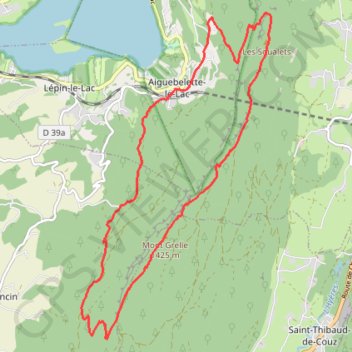 Itinéraire Belvédère du Mont Grêle, distance, dénivelé, altitude, carte, profil, trace GPS