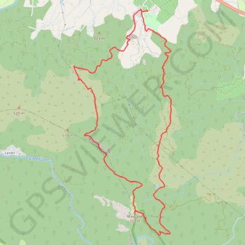 Itinéraire 2019-03-10 15:44:57, distance, dénivelé, altitude, carte, profil, trace GPS