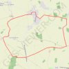 Itinéraire Autour de Fouchères, distance, dénivelé, altitude, carte, profil, trace GPS