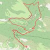 Itinéraire Baronnies - Chamouse par Sederon, distance, dénivelé, altitude, carte, profil, trace GPS