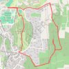 Itinéraire Balade autour de Châteaurenard, distance, dénivelé, altitude, carte, profil, trace GPS