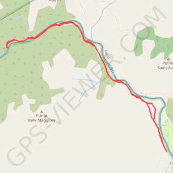 Itinéraire Promenade puis baignade dans l'Osu, distance, dénivelé, altitude, carte, profil, trace GPS