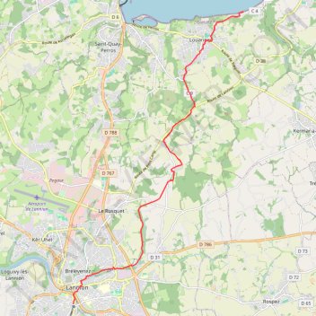 Itinéraire Itinéraire sur mesure, distance, dénivelé, altitude, carte, profil, trace GPS