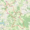 Itinéraire Les Forts - Neuilly - l'Évêque, distance, dénivelé, altitude, carte, profil, trace GPS