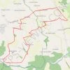 Itinéraire Néhou (50390), distance, dénivelé, altitude, carte, profil, trace GPS