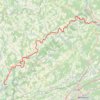 Itinéraire De Vesoul à Pontailler-sur-Saône, distance, dénivelé, altitude, carte, profil, trace GPS