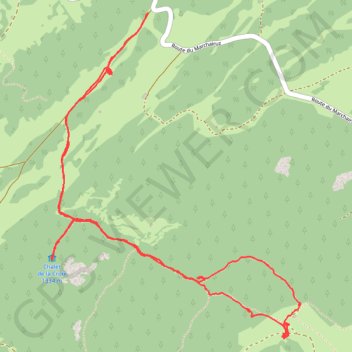Itinéraire Sèche de Gimel, distance, dénivelé, altitude, carte, profil, trace GPS