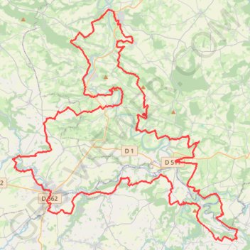 Itinéraire parcours_1486451, distance, dénivelé, altitude, carte, profil, trace GPS