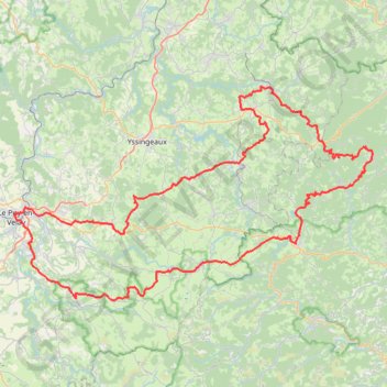 Itinéraire Chemin de Saint Régis, distance, dénivelé, altitude, carte, profil, trace GPS