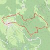 Itinéraire Plateau des Charmilles et grotte de la Jaquette, distance, dénivelé, altitude, carte, profil, trace GPS