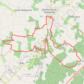 Itinéraire La ronde des vents, distance, dénivelé, altitude, carte, profil, trace GPS