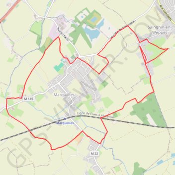 Itinéraire LA LIBAUDE, distance, dénivelé, altitude, carte, profil, trace GPS