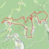 Itinéraire Monthermé - Champ Bernard, distance, dénivelé, altitude, carte, profil, trace GPS