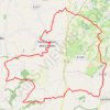 Itinéraire 19km_facile_tinchbike, distance, dénivelé, altitude, carte, profil, trace GPS