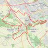 Itinéraire Grand Trail Nocturne des hauts de France 2023 33 km, distance, dénivelé, altitude, carte, profil, trace GPS