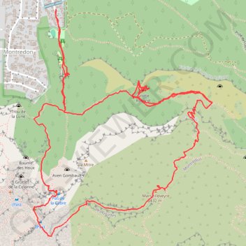 Itinéraire Le Marseilleveyre par la Grotte Rolland, distance, dénivelé, altitude, carte, profil, trace GPS
