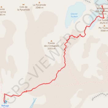 Itinéraire Agneau Noir, distance, dénivelé, altitude, carte, profil, trace GPS