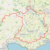 Itinéraire Carte de France à Ploumoguer, distance, dénivelé, altitude, carte, profil, trace GPS