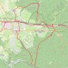 Itinéraire Circuit de Bonne Fontaine - Phalsbourg, distance, dénivelé, altitude, carte, profil, trace GPS