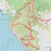 Itinéraire La Ciotat, distance, dénivelé, altitude, carte, profil, trace GPS