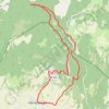 Itinéraire Ferrassières - La cabane de Cyprien par le Col de l'Homme Mort, distance, dénivelé, altitude, carte, profil, trace GPS