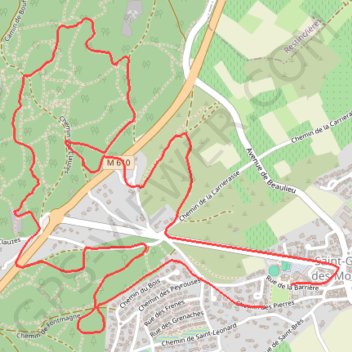 Itinéraire Duathlon parcours Course à pied, distance, dénivelé, altitude, carte, profil, trace GPS