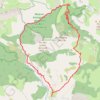 Itinéraire Chaudun, aux sources du Petit Buëch, distance, dénivelé, altitude, carte, profil, trace GPS