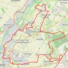 Itinéraire Démouville, distance, dénivelé, altitude, carte, profil, trace GPS